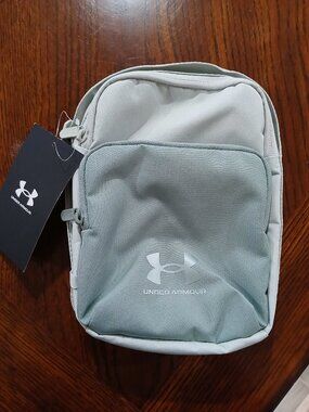 New Under Armour UA Storm Crossbody Bag Green 4L Convertible Backpack